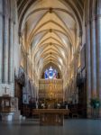 Interior View Of Southwark Cathedral Stock Photo