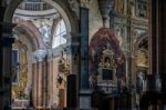 Interior View Of Verona Cathedral Stock Photo