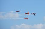 Airbourne Airshow At Eastbourne 2014 Stock Photo