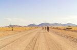 Namib Desert Near Solitaire Stock Photo