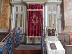 Synagogue, Interior And Religious Objects  Stock Photo