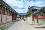 Seoul, South Korea - July 17:gyeongbokgung Palace The Best Of Attractions In Korea.photo Taken On July 17, 2015 In Seoul, South Korea Stock Photo