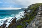 Slea Head In Dingle Peninsula Stock Photo