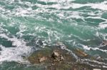 Beautiful Picture With The Water Near Amazing Niagara Falls Stock Photo