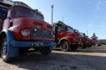 Old Trucks Stock Photo