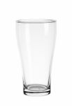 Empty Glass Isolated On A White Background Stock Photo