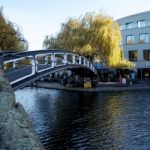 View Of Regent's Canal At Camden Lock Stock Photo