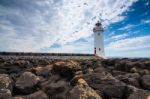 Griffiths Island Lighthouse Stock Photo