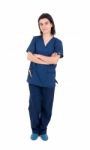 Doctor Wearing Uniform Stock Photo