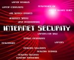 Internet Security Representing World Wide Web And Password Unauthorized Stock Photo