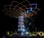 Tree Of Life At Expo In Milan Italy Stock Photo