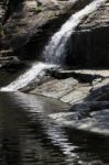 Cedar Creek In Samford, Queensland.  Stock Photo