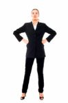 Businesswoman Standing Stock Photo