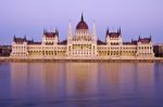 Hungarian Parliament Stock Photo