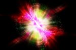 Abstract Explosion Background Stock Photo