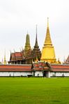 Wat Phra Kaew, Temple Of The Emerald Buddha, Bangkok, Thailand Stock Photo