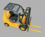 Forklift Truck Stock Photo