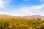 Landscape Near Windhoek In Namibia Stock Photo