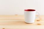 White Mug Mockup Stock Photo