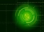 Electronic Sensor Background Shows Laser Circuit Or Energy Beam
 Stock Photo