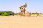 Rural Landscape In Sudan Stock Photo