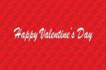 Happy Valentine's Day Greeting Card  Illustration Stock Photo