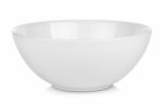 White Bowl Isolated On White Background Stock Photo