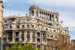 Bucharest/romania - September 21 : View Of Old Apartments In Buc Stock Photo