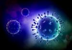 Sars Virus Stock Photo