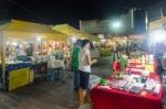 Walking Street Krabi Stock Photo