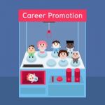 Career Promotion Stock Photo