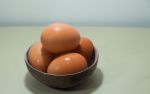 Eggs On Bowl Stock Photo