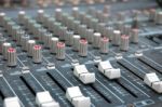 Sound Mixer Stock Photo