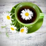 Chamomile Tea Stock Photo