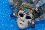 Typical Masks Of The Traditional Venice Carnival Stock Photo