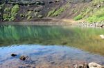 The Kerio Crater Lake  , August 2017 Stock Photo