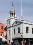 Faversham, Kent/uk - March 29 : View Of Street Market And Town H Stock Photo