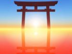 Torii Stock Photo