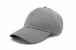 Fashion Gray Cap Isolated Stock Photo