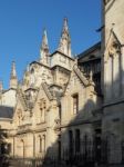 Facade Of The Cathedral Of St Andrew In Bordeaux Stock Photo