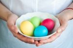 Easter Eggs Stock Photo