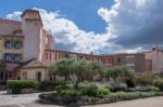 Hotel Cala Di Volpe Sardinia Stock Photo