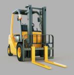 Forklift Truck Stock Photo