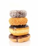 Stack Of Donuts Stock Photo