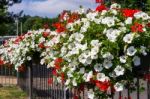 East Grinstead In Bloom Stock Photo