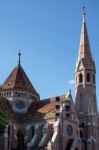 Calvinist Church In Budapest Stock Photo