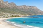 Fish Hoek And The Beach Stock Photo