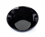 Black Bowl Isolated On A White Background Stock Photo