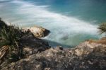 Frenchmans Beach On Stradbroke Island, Queensland Stock Photo