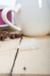 English Tea And Dessert Stock Photo